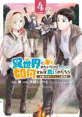 Manga What should I do in different world? (Isekai ni Kita Mitai dakedo Dou Sureba Ii no Darou) vol.4 (異世界に来たみたいだけど如何すれば良いのだろう ～社畜SEのマイペース冒険記～ 4)  / Mai (舞) & Amano Kohitsuji & ときち