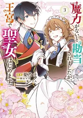 Manga Maryoku ga Nai to Kandousaremashita ga, Oukyuu de Seijo Hajimemasu vol.3 (魔力がないと勘当されましたが、王宮で聖女はじめます3 (フロース コミック))  / Natsuno Na