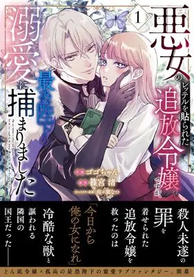 Manga Akujo no Retteru wo Harareta Tsuihou Reijou desu ga, Saikyou Heika no Dekiai ni Tsukamarimashita vol.1 (悪女のレッテルを貼られた追放令嬢ですが、最恐陛下の溺愛に捕まりました 1 (ベリーズファンタジーコミックス)) 