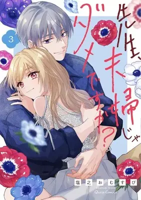 Manga Complete Set Sensei, Fuufu ja Dame desu ka? (3) (先生、夫婦じゃダメですか? 全3巻セット)  / Shiono Omusubi