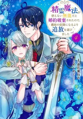 Manga Seirei Mahou ga Tsukaenai Munou da to Konyaku Hakisareta no de, Gimai no Dorei ni Naru Yori Tsuihou wo Erabimashita vol.4 (精霊魔法が使えない無能だと婚約破棄されたので、義妹の奴隷になるより追放を選びました 4 (集英社ガールズコミックス))  / 多花葉 ねみ