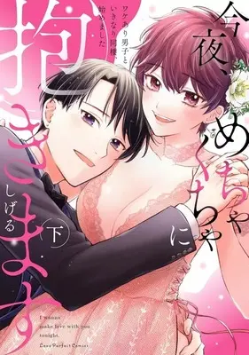Manga Complete Set Konya, Mechakucha ni Dakimasu - Wakeari Danshi to Ikinari Dousei, Hajimemashita (2) (今夜、めちゃくちゃに抱きます ～ワケあり男子といきなり同棲、始めました～ 全2巻セット)  / Shigeru (Ii)