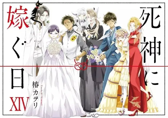 Manga Shinigami ni Totsugu Hi vol.14 (死神に嫁ぐ日(14)(完))  / Tsubaki Kawori