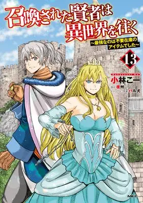 Manga Shoukan sareta Kenja wa Isekai wo Yuku - Saikyou nano wa Fuyou Zaiko no Item deshita vol.13 (召喚された賢者は異世界を往く ~最強なのは不要在庫のアイテムでした~ 13 (MFC))  / Kobayashi Kou