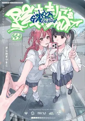 Manga Inkya Gal Demo Ikigaritai! vol.3 (陰キャギャルでもイキがりたい!(3))  / Kasiwagi Tsukiko