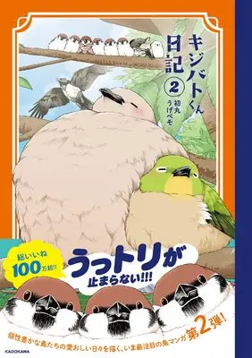 Manga Kijibato-kun Nikki vol.2 (キジバトくん日記２)  / Hatsumaru Ugebeso