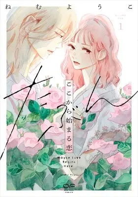 Manga Tabun koko kara hajimaru koi vol.1 (たぶんここから始まる恋　１)  / Nemu Youko