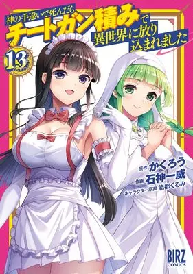 Manga Kami no Techigai de Shindara Cheat Ganzumi de Isekai ni Hourikomare Mashita vol.13 (神の手違いで死んだらチートガン積みで異世界に放り込まれました (13) (バーズコミックス))  / Ishigami Kazui & Kakurou & 能都くるみ