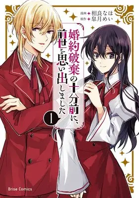 Manga Konyaku Haki no Juppun Mae ni, Zense wo Omoidashimashita vol.1 (婚約破棄の十分前に、前世を思い出しました 1)  / Sagara Naho & Satsuki Mei