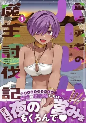 Manga Doutei Yuusha no Harem Maou Toubatsuki vol.3 (童貞勇者のハーレム魔王討伐記 (3))  / Mitsuba Minoru