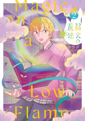 Manga Set Yowabi no Mahou (Vol.1-2) (弱火の魔法)  / Erisawa Seiko