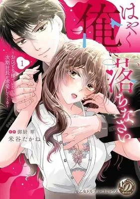 Manga Hayaku Ore ni Ochi Nasai - Ohitori-sama de Itai no ni, Jiki Shachou ga Kyuuai Shite Kuru - vol.1 (はやく俺に落ちなさい(1))  / Yonetani Takane