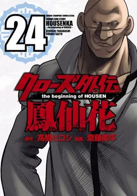 Manga Complete Set Crows Gaiden Housenka the beginning of HOUSEN (Vol.1-24) (クローズ外伝 鳳仙花 the beginning of HOUSEN) 