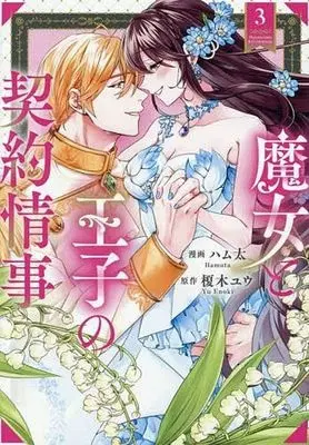 Manga Majo to Ouji no Keiyaku Jouji vol.3 (魔女と王子の契約情事(3))  / ハム太