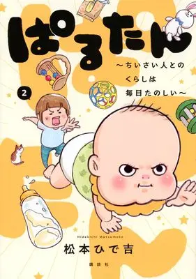Manga Parutan -Chiisai Hito to no Kurashi wa Mainichi Tanoshii- vol.2 (ぱるたん ~ちいさい人とのくらしは毎日たのしい~(2) (ワイドKC))  / Matsumoto Hidekichi