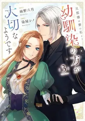 Manga Complete Set Danna-sama wa Tsuma no Watashi yori Osananajimi no Hou ga Taisetsu na you desu (Vol.1-3) (旦那様は妻の私より幼馴染の方が大切なようです)  / Someya Shino
