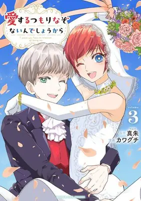Manga Set Aisuru Tsumori nazo Nain deshou kara (Vol.1-3) (愛するつもりなぞないんでしょうから)  / Kawaguchi & 真朱