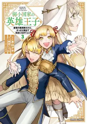 Manga Set Jakushou Kokka no Eiyuu Ouji - Saikyou no Majutsushidakedo, Sassato kuni dete Jiyuu ni Ikiteee! - (Vol.1-3) (弱小国家の英雄王子〜最強の魔術師だけど、さっさと国出て自由に生きてぇぇ!〜)  / Tomoyama Aki