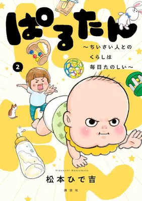 Manga Set Parutan -Chiisai Hito to no Kurashi wa Mainichi Tanoshii- (Vol.1-2) (ぱるたん 〜ちいさい人とのくらしは毎日たのしい〜)  / Matsumoto Hidekichi