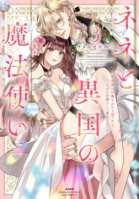 Manga Complete Set Nene to Ikoku no Mahoutsukai - Isekai ni Shoukansareta to Omottara, Naze ka Koneko to shite Aigansaretemasu (Vol.1-3) (ネネと異国の魔法使い 異世界に召喚されたと思ったら、なぜか仔猫として愛玩されてます)  / Tsugumi (Ii)