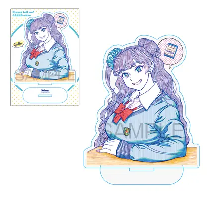 Special Edition Manga with Acrylic stand Please tell me! Galko-chan (Oshiete! Galko-chan) vol.6 (おしえて! ギャル子ちゃん 6『メロンブックス限定版コンプリートセット』)  / Suzuki Kenya