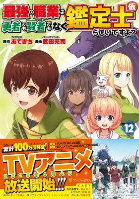Manga Saikyou no Shokugyou wa Yuusha demo Kenja demo Naku Kanteishi (Kari) Rashii desu yo? vol.12 (最強の職業は勇者でも賢者でもなく鑑定士(仮)らしいですよ? (12) (アルファポリスCOMICS)) 