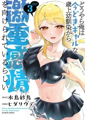 Manga Douyara Ore wa imadoki Gal na Toshiue Osananajimi kara Gekiomokanjou wo Mukerareteirurashii vol.3 (どうやら俺は今どきギャルな歳上幼馴染から激重感情を向けられているらしい (3) (バンブーコミックス))  / Hidariude