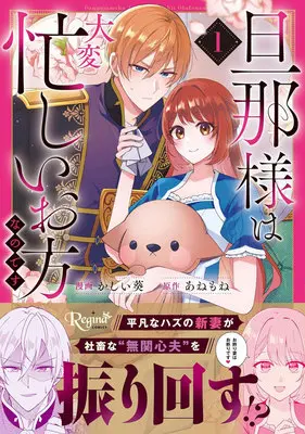 Manga Danna-sama wa Taihen Isogashii Okata nano desu vol.1 (旦那様は大変忙しいお方なのです 1)  / かしい葵 & あねもね