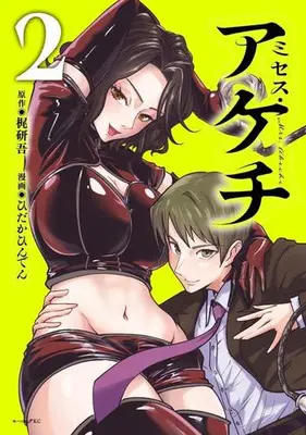 Manga Set Mrs. Akechi (Vol.1-2) (ミセス・アケチ)  / ひだかひんでん