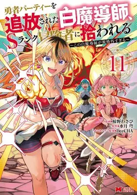 Manga Scooped Up by an S-Rank Adventurer! vol.11 (勇者パーティーを追放された白魔導師、Sランク冒険者に拾われる~この白魔導師が規格外すぎる~ (11) (モンスターコミックス))  / Mukuno Wasabi