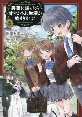 Manga Set Jikka ni Kaettara Amayakasare Seikatsu ga Hajimarimashita (Vol.1-3) (実家に帰ったら甘やかされ生活が始まりました)  / Mikimo Nezumi