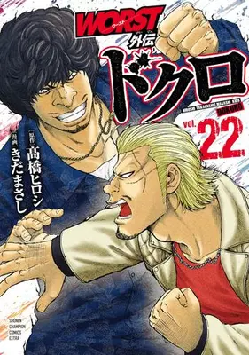 Manga Set Worst Gaiden Dokuro (Vol.1-22) (WORST外伝 ドクロ)  / Kida Masashi
