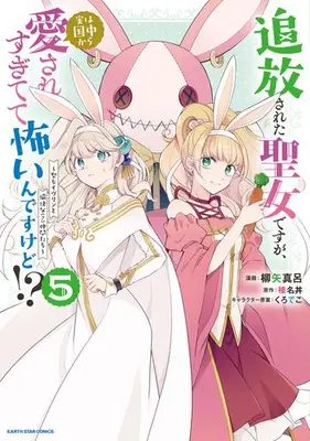 Manga Set Tsuihousareta Seijo desu ga, Jitsu wa Kunijuu kara Aisare Sugitete Kowain desu kedo!? (Vol.1-5) (追放された聖女ですが、実は国中から愛されすぎてて怖いんですけど!? 〜聖女イヴリンと愉快な(?)仲間たち〜)  / Yanagiya Maro