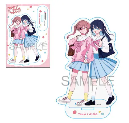 Special Edition Manga with Acrylic stand Friend Girl Friend vol.1 (フレンドガールフレンド 1『描き下ろしアクリルスタンドフィギュア付きメロンブックス限定版』)  / Rukako (瑠夏子)