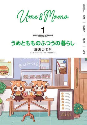 Manga Set Ume to Momo no Futsuu no Kurashi (12) ([全12冊セット]うめともものふつうの暮らし『12巻メロン限定版』[コミック])  / Fujisawa Kamiya