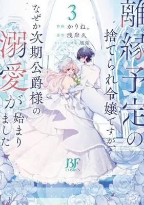 Manga Complete Set Rien Yotei no Suterare Reijou desu ga, Naze ka Jiki Koushaku-sama no Dekiai ga Hajimarimashita (Vol.1-3) (離縁予定の捨てられ令嬢ですが、なぜか次期公爵様の溺愛が始まりました)  / Karine.