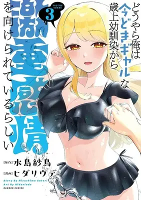 Manga Douyara Ore wa imadoki Gal na Toshiue Osananajimi kara Gekiomokanjou wo Mukerareteirurashii vol.3 (どうやら俺は今どきギャルな歳上幼馴染から激重感情を向けられているらしい 3)  / Hidariude & Mizushima Satori