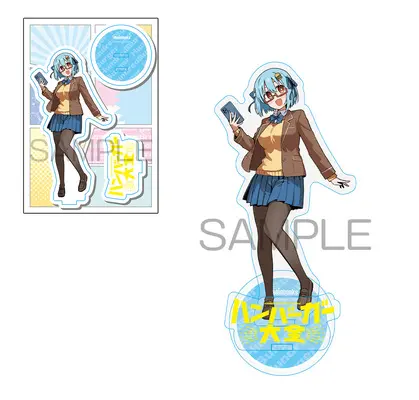 Special Edition Manga with Acrylic stand Hamburger Taizen (ハンバーガー大全『アクリルスタンドフィギュア付きメロンブックス限定版』)  / Hamburger
