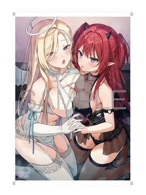 Special Edition Manga with Tapestry Yonshimai (Erufu) wa Yoru wo Omachikane (The Four Sisters (Elves) Wait for the Night) vol.8 (四姉妹は夜をおまちかね 8『描き下ろしB2タペストリー付きメロンブックス限定版』)  / Bcoca & Hozumi Kei