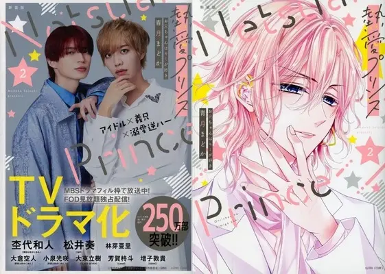 Special Edition Manga with Bonus Netsuai Prince: Oniichan wa Kimi ga Suki vol.3 (特典付)限定3)熱愛プリンス お兄ちゃんはキミが好き 新装版 ドラマ化記念ダブルカバー付)  / Seizuki Madoka