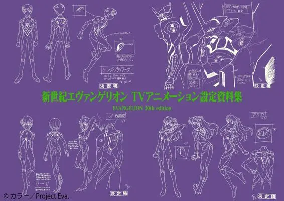 Setting Materials Collection Evangelion (新世紀エヴァンゲリオン TVアニメーション設定資料集 EVANGELION 30th edition) 