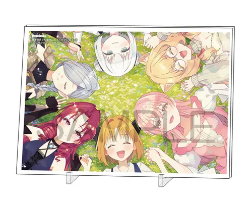 Special Edition Manga with Acrylic Art Plate Genjitsu Sekai Demo Shiawase ni Shite Kudasai ne? vol.4 (現実世界でも幸せにしてくださいね? 4『ミニアクリルパネル付きメロンブックス限定版』)  / Shiborikasuko