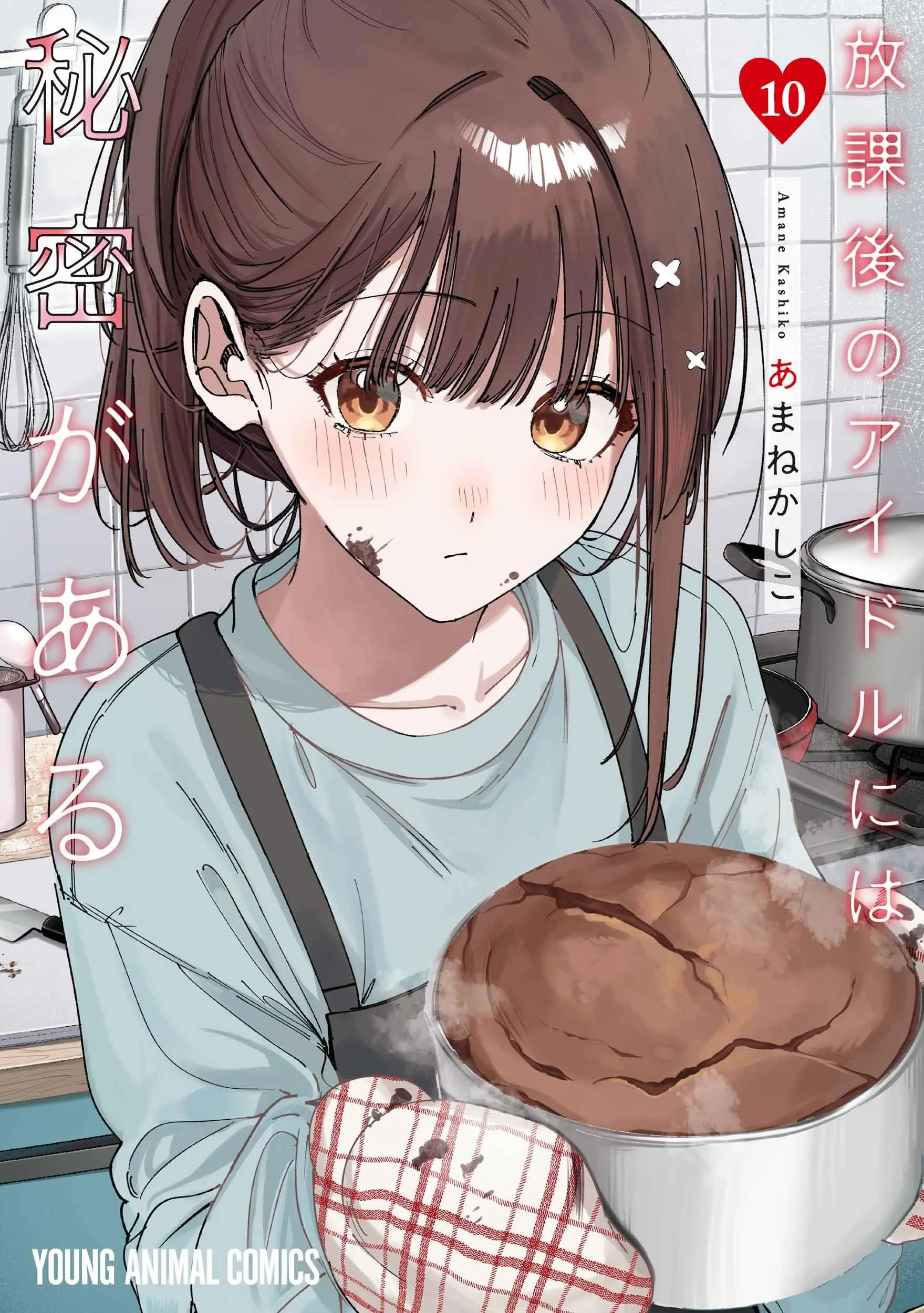 Manga Houkago no Idol ni wa Himitsu ga aru vol.10 (放課後のアイドルには秘密がある 10 (ヤングアニマルコミックス))  / Amane Kashiko