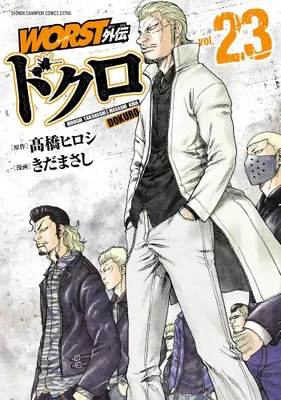 Manga Set Worst Gaiden Dokuro (Vol.1-23) (WORST外伝 ドクロ)  / Kida Masashi