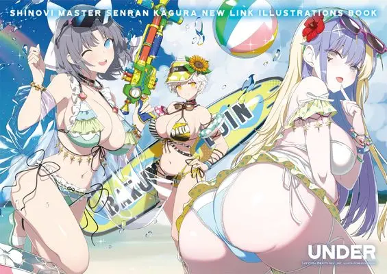 Art Book Senran Kagura (シノビマスター 閃乱カグラ NEW LINK　ILLUSTRATIONS BOOK【UNDER】) 